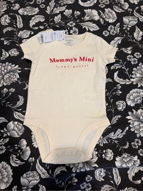 Carter's Mommy's Mini Copy and Paste Onesie